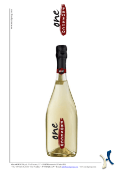 Prosecco One DOC Extra Dry