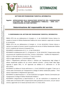 assegnzione alloggi ERP - Comune di San Giorgio Piacentino