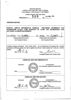 Delibera n.569 del 2014