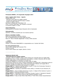Giraglia Rolex Cup