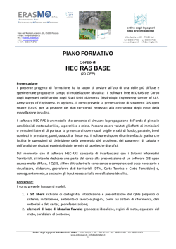 PIANO FORMATIVO_Corso HEC-Ras