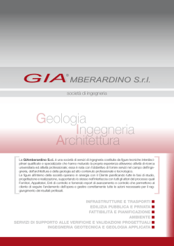 Architettura Ingegneria Geologia