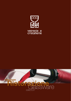 Bottles (448 Mb): pdf file - Fara : Vetrerie e Cristallerie