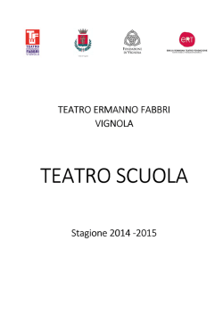 dossier Ragazzi Vignola 14-15