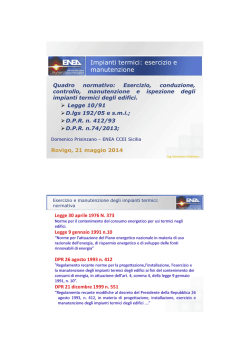 Ing. Domenico Prisinzano