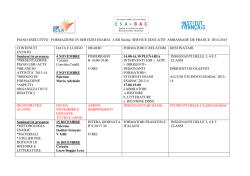 piano esecutivo formazione esabac 2014-15