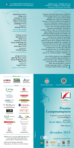 Premio Camposampiero di Poesia Religiosa