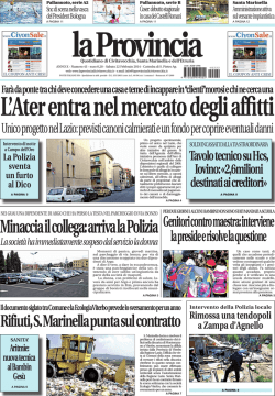 Minaccia il collega: arriva la Polizia