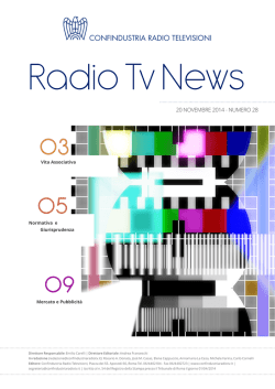 clicca qui. - Confindustria Radio TV