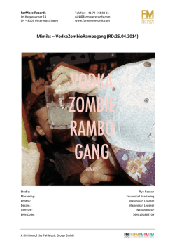 Mimiks – VodkaZombieRambogang Labelsheet