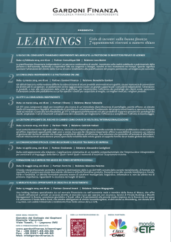 scaricate il programma in formato pdf