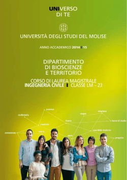 Guida - Università degli Studi del Molise