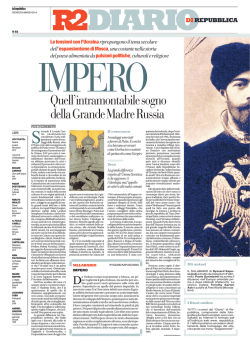 20 Marzo 2014 - La Repubblica