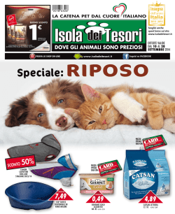 Speciale: ripoSo - Isola dei Tesori