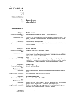 CV caterina dessole