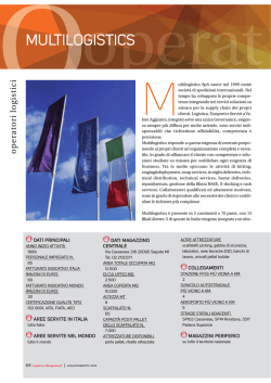 MULTILOGISTICS - Logistica Management
