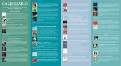 CaLENDaRIO - I Sapori del Giallo