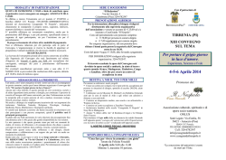 programma - metafonia liguria home page