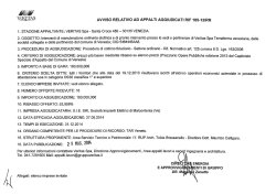 185-13/rr esito cottimo fiduciario