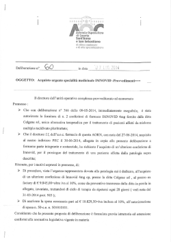 acquisto urgente specialit&agrave; medicinale IMNOVID