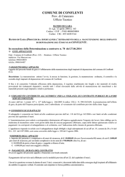 bando - Regione Calabria
