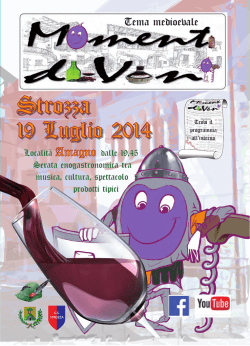 Opuscolo - Comune di Strozza