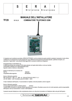 combinatore telefonico gsm