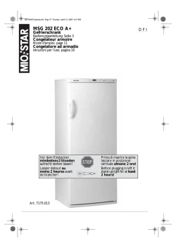 MSG 202 ECO A+ - Migros