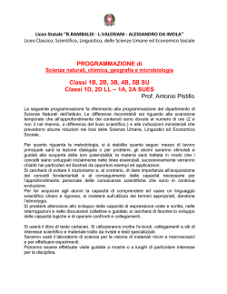 Programmi - Alessandro Da Imola