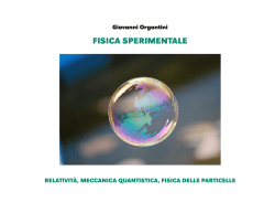 FISICA SPERIMENTALE - INFN Sezione di Roma