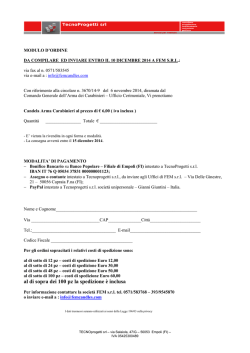 Vedi Allegato