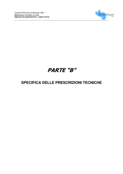 PARTE &ldquo;B&rdquo; - BrianzAcque