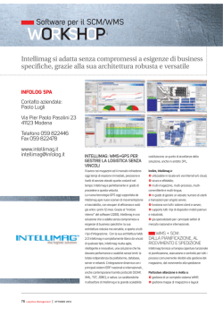 Infolog - Logistica Management