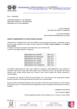 LICEO LINGUISTICOTel. 0112476103/4 - fax