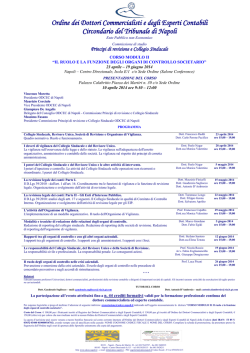 Definitivo_Programma corso gli organi di controllo societario