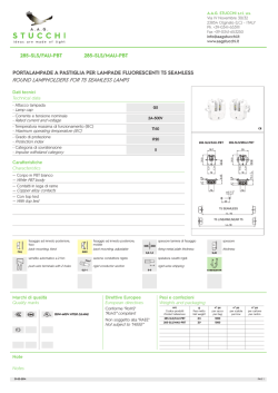 285-sls/fau-pbt 285-sls/mau-pbt portalampade a