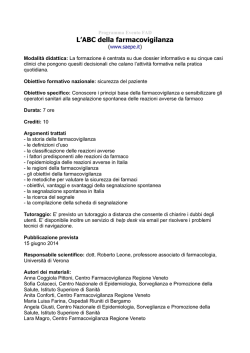 Programma Evento FAD