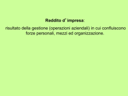 La dinamica dei mezzi aziendali II
