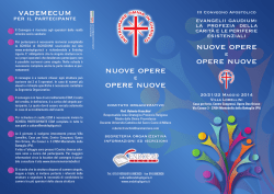 III Convegno apostolico brochure