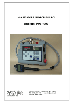 Modello TVA-1000 - CON.TEC Engineering