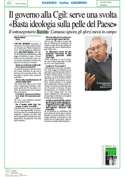 "Basta ideologia sulla pelle del Paese" (PDF, 699 KB