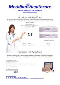 ISTAMINE Fish Rapid Test Flyer