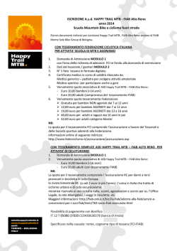 Scarica qui il modulo