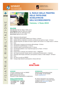 Programma scientifico