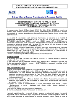 Bando Settore Legale - Ordine degli Avvocati di Prato
