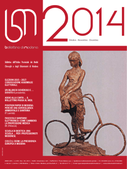 Scarica PDF - Ordine Provinciale dei Medici Chirurghi e degli