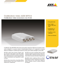 Codificatore video AXIS M7014