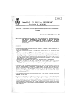 determina 413 - Comune di Massa Lubrense