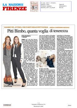 Pitti Bimbo , quanta voglia