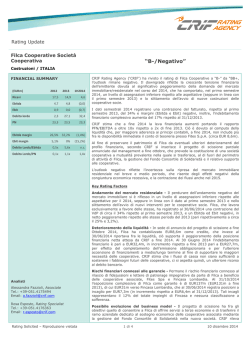 Aggiornamento 10/12/2014